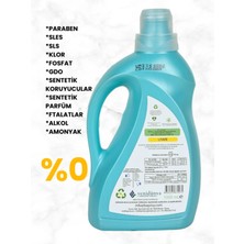 Baproy Bebekler Için Bitkisel Çamaşır Deterjanı Toplam 4 Litre %30 Güçlendirilmiş Formül (100 Yıkama)