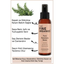 The Fine Organics Saf Biberiye Suyu - Saç Toniği 100 ml