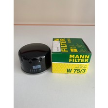 Mann W75/3 Yağ Filtresi Megane-Clıo-Laguna-Fluence-Scenıc-Duster-Sandero-Mıcra-Qashqai