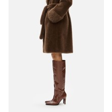 Timsah derisi görünümlü çizme IW6240035016074