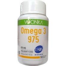 Voonka Omega 3 975MG 50 Yumuşak Kapsül