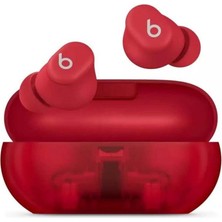 Apple Beats Solo Buds - True Wireless Earbuds - Transparent Red MUW03EE/A