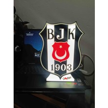 Kamer LED Işıklı Beşiktaş  Tablo