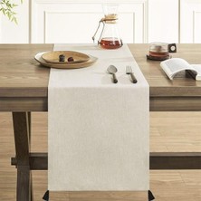 MarkaEv Keten Dokulu Püsküllü Runner 45 x 150