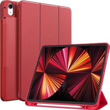 Redmud Teknoloji Ipad 10.nesil 10.9 Inç Ile Uyumlu Tablet Kılıfı Standlı Uyku Modlu Kalem Bölmeli Akıllı Kılıf