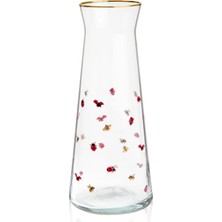 Rakle Ladybird Karaf - Şeffaf - 1150 ml