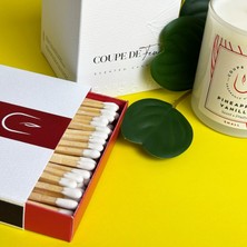 Coupe De Feu Uzun Beyaz Uçlu Kibrit Kutusu