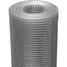 10 x 10 mm 090 mm Kalınlığında Galvaniz Daldırma Tel Kafes Kümes Teli 120 cm Genişlik 5-10-15-25 Metre Uzunluk