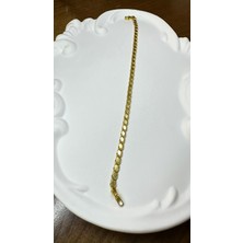 Reyhan Uçar Kuyumculuk 14 Ayar Altın Pullu Bileklik 18 cm 2.50 gr