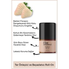 The Fine Organics Ter Önleyici ve Beyazlatıcı Roll-On