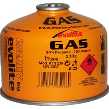 Evolite Butan Propane 230 Gr Vidalı Kartuş