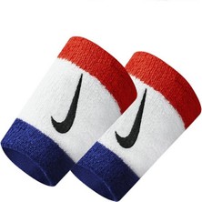 Nike Swoosh Doublewide Wristbands 2 Pk Kırmızı Bilek Bandı N.000.1586.620