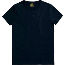 Bad Bear Solid T-Shirt Lacivert Basic Erkek Tişört