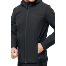 Jack Wolfskin Bornberg Hoody M Siyah Erkek Mont 1307471-6350