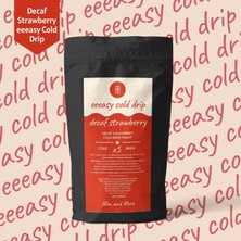 Mim And More Kafeinsiz Çilekli Cold Brew Paketi 5 x 25 gr