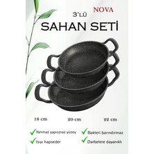 Nova 3'lü Sahan Seti(18-20-22)