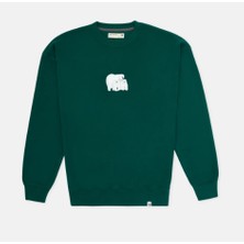 Wwf Market Kutup Ayıları Supersoft Sweatshirt - Nefti Yeşil