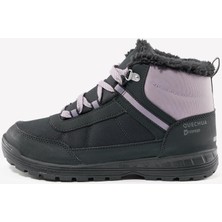 Quechua Çocuk Su Geçirmez Outdoor Kar Botu - Mor / Gri - 35 / 38 - SH100