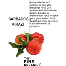 The Fine Organics Barbados Kirazı Özlü Aydınlatıcı ve C Vitamini Serum 30 ml