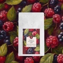 Mim And More Berry & Raspberry Coffee Böğürtlen ve Ahududu Aromalı Kahve Filtre Kahve 200 gr