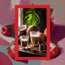 Mim And More Raspberry & Strawberry Coffee Ahududu ve Çilek Aromalı Kahve Filtre Kahve 200 gr