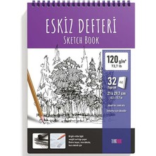 Thinkbook Eskiz Serisi A4 32 Sayfa Eskiz Defteri