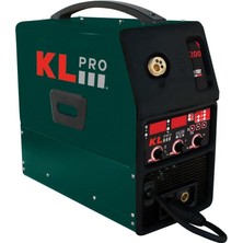 KL Pro KLPro KLMIG200 200 Amper Mma Inverter Gazlı ve Gazsız Gaz Altı Kaynak Makinesi
