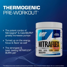 Gat Nitraflex burn thermogenic preworkout pre workout fat burner Usa