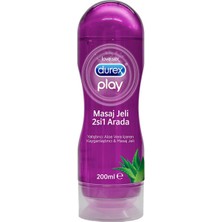 Durex Play 2 In 1 Masaj Jeli ve  Aloe Vera 200 ml