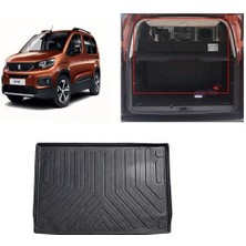 Rizline Peugeot Rifter 2019 Sonrası Seperatörlü 3D Bagaj Havuzu