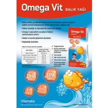Omega Vit School Omega 3 Balık Yağı 100 Ml