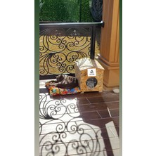 Besa Home Yağmura ve Soğuğa Dayanaklı Osb Kedi Evi Yuvası