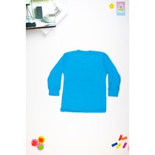 Yalçınoğlu Kaplan Baskılı Uzun Kollu Çocuk  Sweatshirt  1-4 Yaş