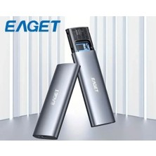 Eaget SSD Disk Kutusu CE/FC/ROHS Lisanslı 2280/2260/2242/2230/ 10GPS Gen 3x2 Yüksek Hızlı Son Nesil Teknoloji Metal Sağlam Orjinal