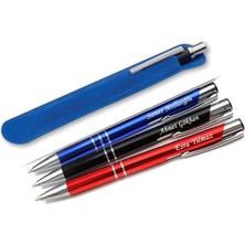 Pigado Isme Kişiye Özel Renkli Tükenmez Kalem Öğretmenler Günü Hediyesi