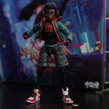 Tcherchi Örümcek Ayet Miles Morales Aksiyon Figürü Koleksiyonu Oyuncakları Arasında Örümcek Adam (Yurt Dışından)