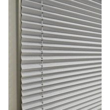 Plised Home Katlanabilir Cam Balkon Plise Perde Ara Gri