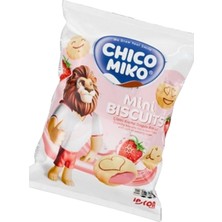 Chico Miko Mini Çilekli Krema Dolgulu Bisküvi 30 gr 24 Adet