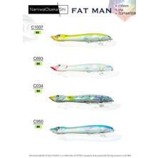 Naniwa Osaka Shi Fat Man 135MM 26GR Topwater C1037 Sahte Balık