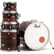 Pearl DMP925S/C828 Maple Mat Koyu Ceviz 5 Parça Davul Seti