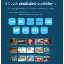 Qasul Game Box Hd M5 Video Oyun Konsolu Dahili 10000 Klasik Oyunlar Tv Retro Oyun Konsolu 2.4g