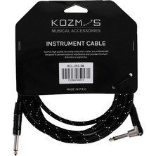 Kozmos KCL-293-3M Mono 6.35 mm 3 mt Kablo