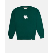 Wwf Market Kutup Ayıları Supersoft Sweatshirt - Nefti Yeşil