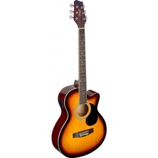 Stagg SA20ACE-SNB Elektro Akustik Gitar