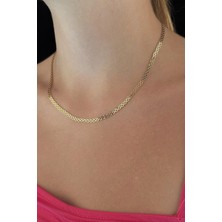 Fiyonk Kuyumculuk 14 Ayar Altın Bismark Kolye