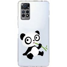 Zeyno Xiaomi Redmi Note 12 Pro 4g Uyumlu Sevimli Panda Desenli Silikon Kılıf