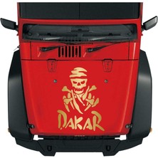 Sticker Usta Dakar Off Road Adventure Kamp Sticker Araba Oto Karavan Motosiklet Sticker 00166