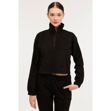 Lumberjack Wl Jolıe 17SS344 4pr Siyah Kadın Sweatshirt