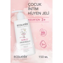 Çocuk İntim Bakım Hijyen Jeli 3+ Yaş, Organik Aloe Vera, Adaçayı, Prebiyotik, 150 ml