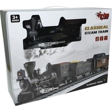 Sports Vardem Işıklı ve Sesli 30 Parça Classic Buharlı Tren Set